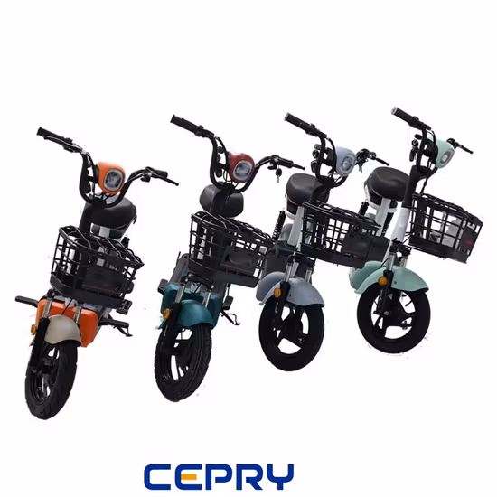 New Design Electric Moped 48V 20A Lithium Battery 14inches City Electricbicycle