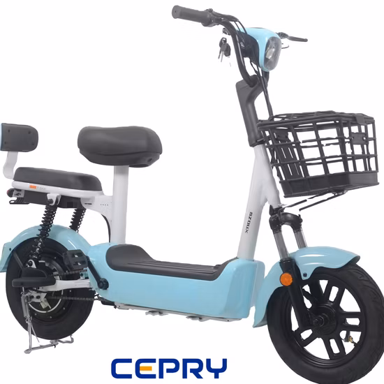 New Design Electric Moped 48V 20A Lithium Battery 14inches City Electricbicycle