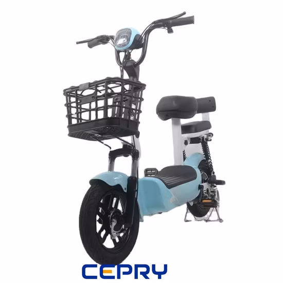 New Design Electric Moped 48V 20A Lithium Battery 14inches City Electricbicycle